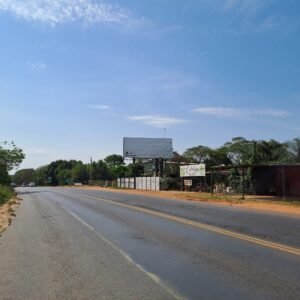 Cartel - Ruta 01 - Cementerio Ypané