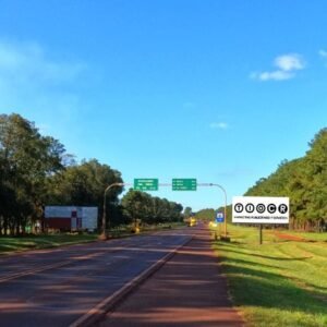 Cartel - Ruta PY06 - Acesso a Maria Auxiliadora