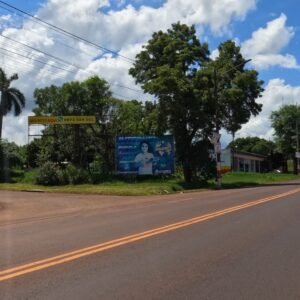 Cartel - Ruta PY07 y Coronel Bogado