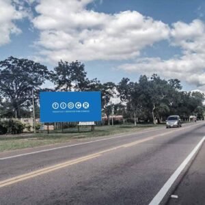 Cartel - Acceso al centro