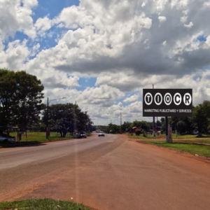 Cartel - Ruta PY07 y Av.Brasil