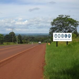 Cartel - Salida - Ruta PY06