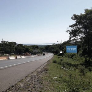 Cartel - Cerro 02 desvio Ruta PY02