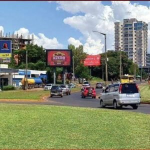 Pantalla LED - Rotonda hacia el Superseis