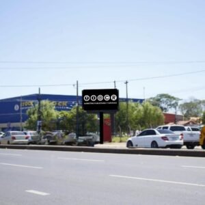 Pantalla LED - Zona Ruta Transchaco - Supermercado Stock
