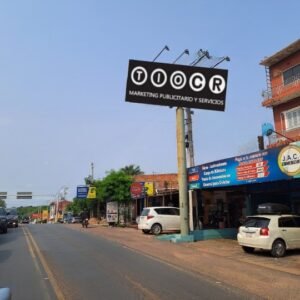 Cartel - Av.Defensores del chaco y Solidaridad