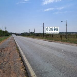 Cartel - ruta acceso